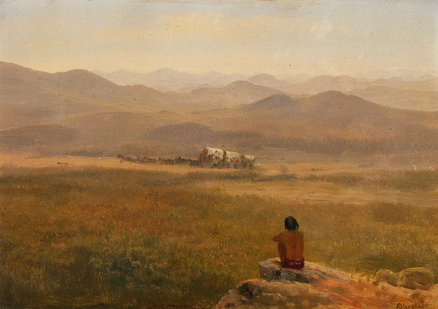 Punkt widokowy - Albert Bierstadt
