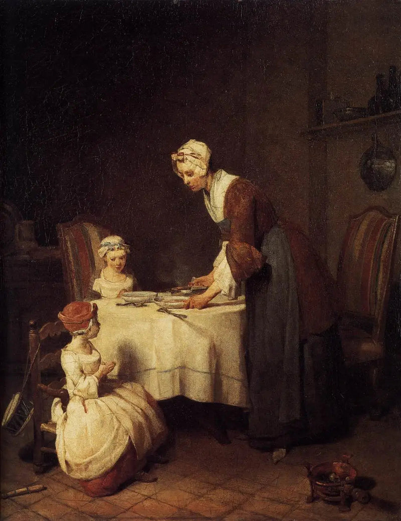 Benedykcja - Jean Simeón Chardin