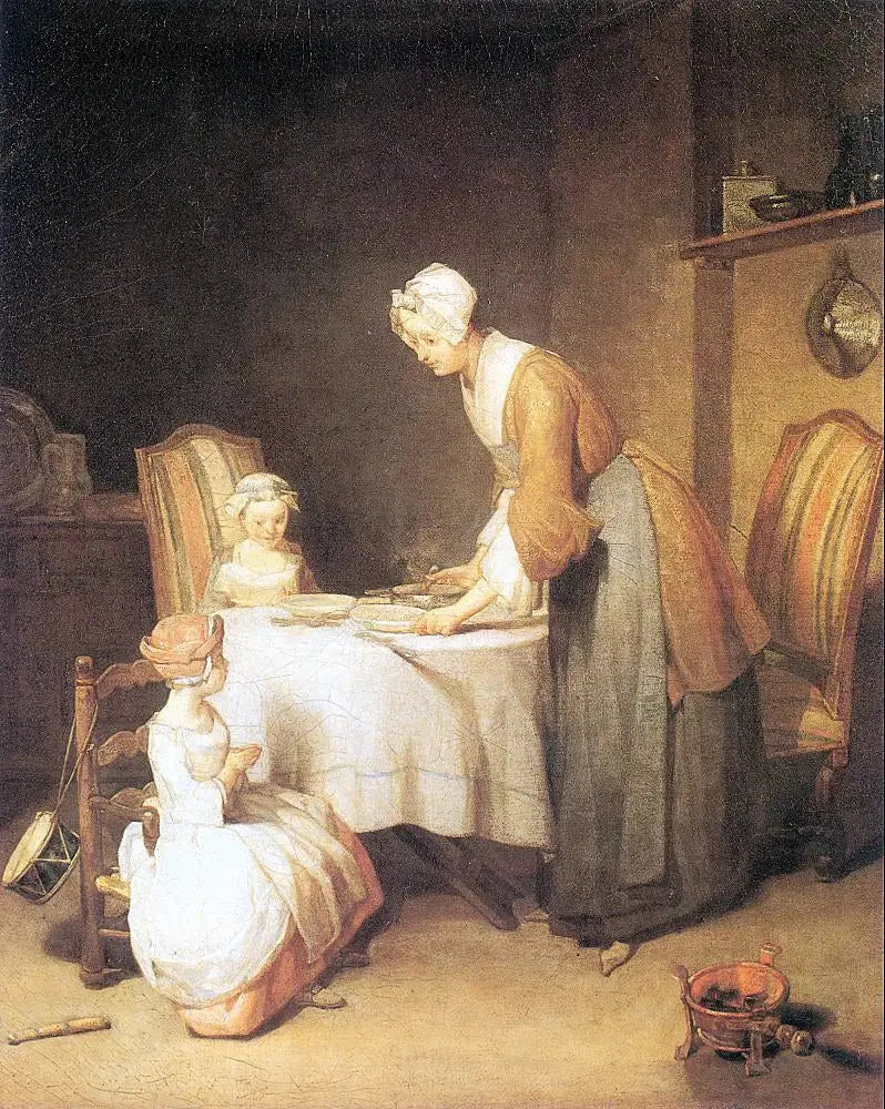 Benedykcja - Jean Simeón Chardin
