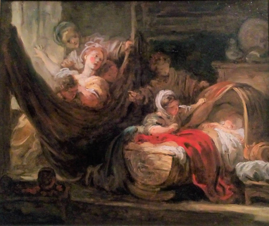 Kołyska - Jean-Honoré Fragonard