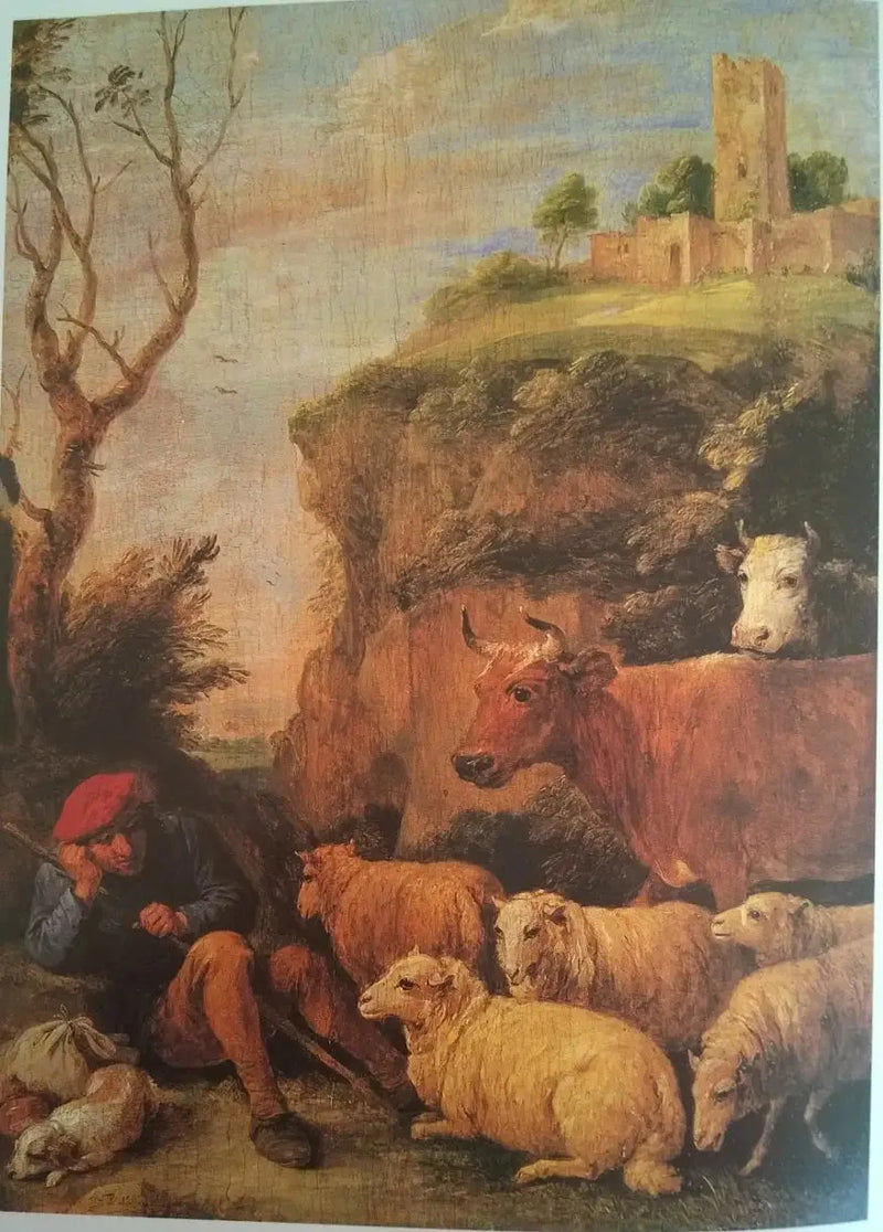 Pasący się Pasterz - David Teniers Młodszy