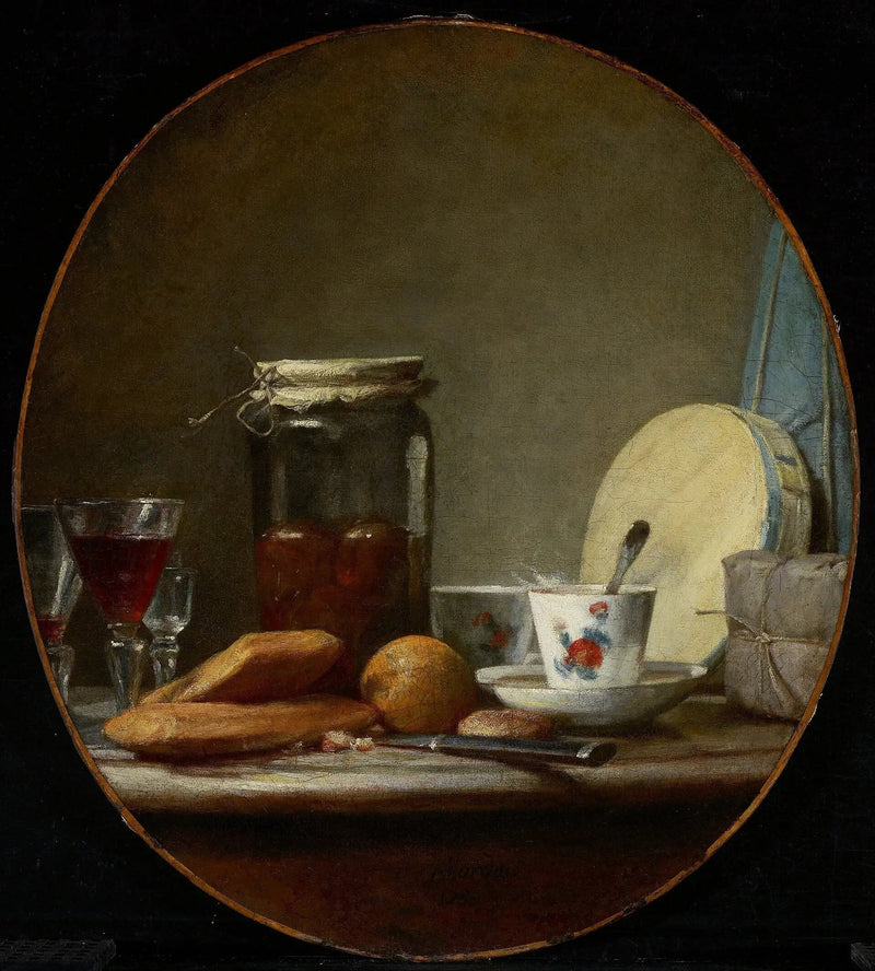 Słoik moreli - Jean Simeón Chardin
