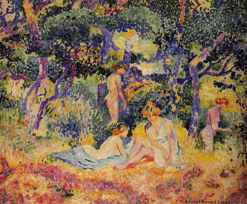 Drewno - Henri-Edmond Cross