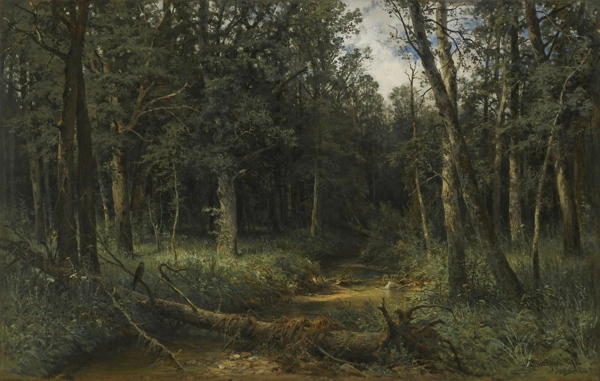 Le Bois Sombre - Ivan Chichkine - Alpha Reproduction