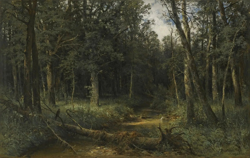 Ciemne drewno - Ivan Chichkine