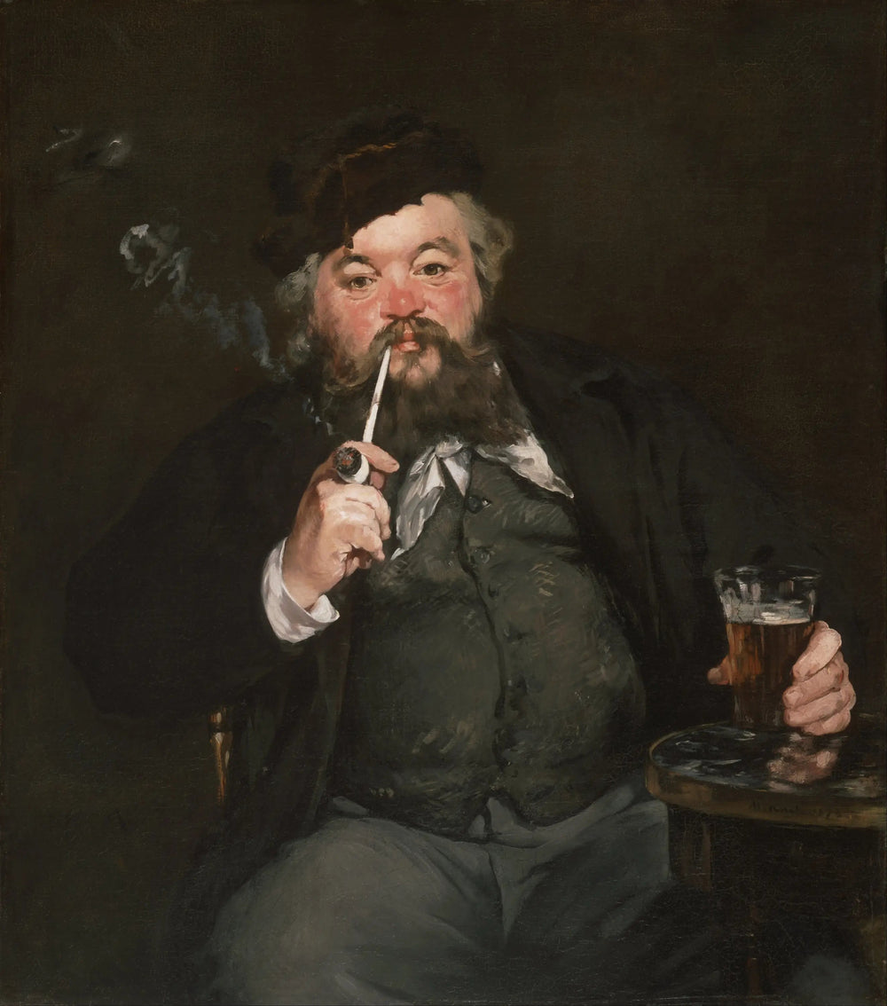 Le Bon Bock - Édouard Manet image 1 tableau peint à l’huile sur toile
