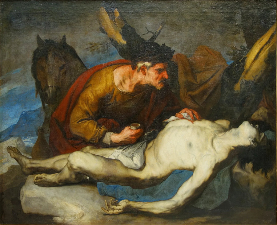 Dobry Samarytanin - Luca Giordano
