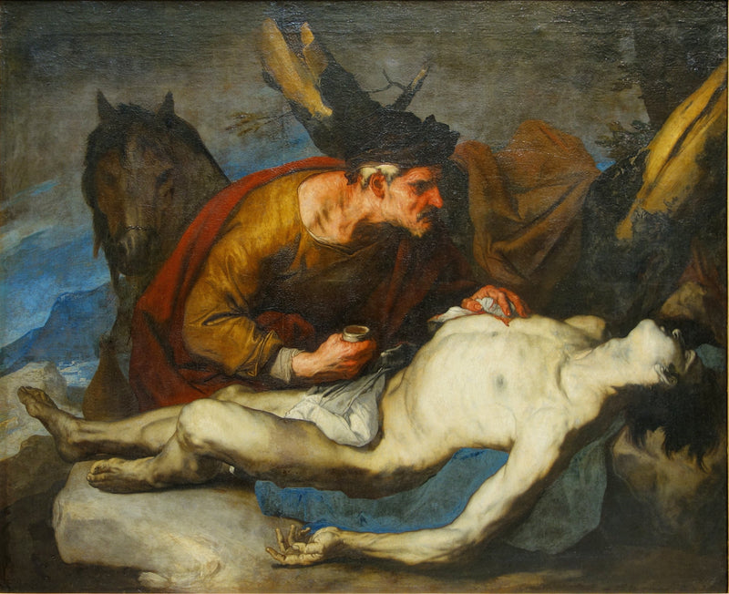 Dobry Samarytanin - Luca Giordano