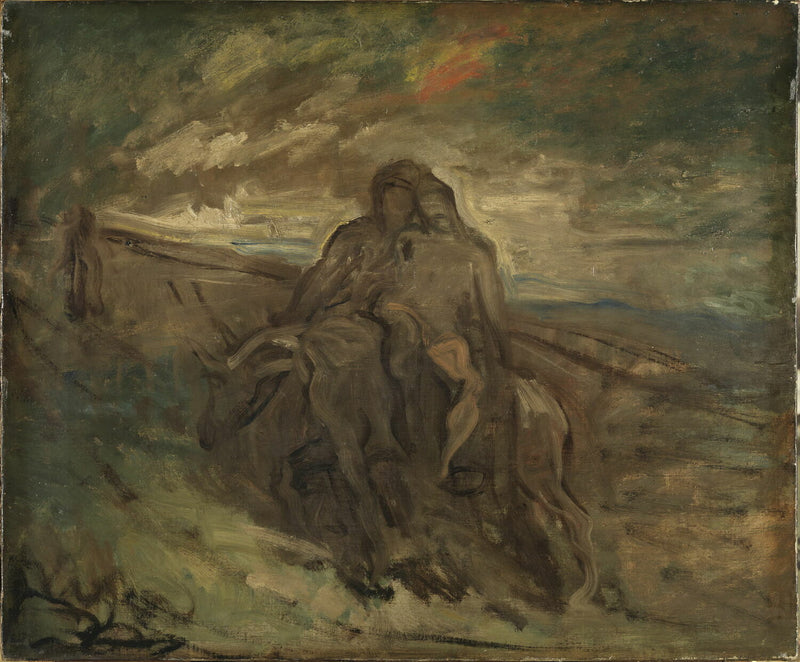 Dobry Samarytanin - Théodore Chassériau