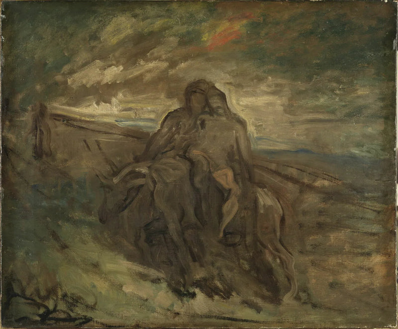 Dobry Samarytanin - Théodore Chassériau