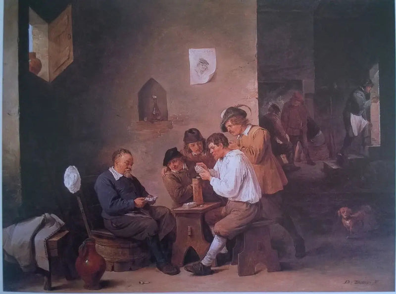 Biały Czapka - David Teniers Młodszy