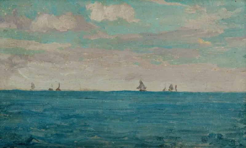 Nadmorski Brzeg, Dieppe - James Abbott McNeill Whistler