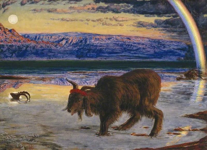 kozioł ofiarny - William Holman Hunt