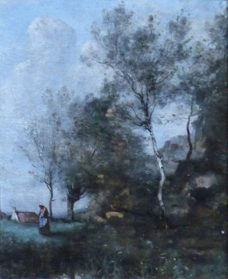 Brzoza - Jean-Baptiste Camille Corot