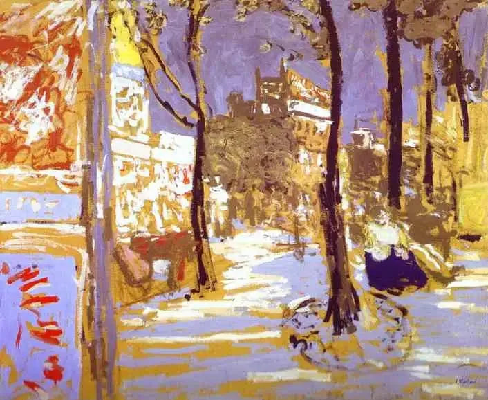 Bulwar Battignolles - Édouard Vuillard