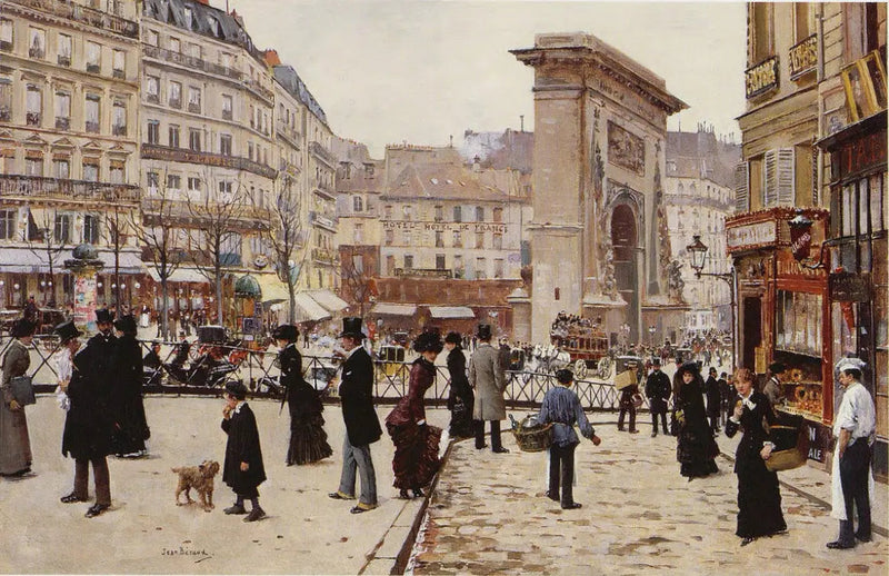 Bulwar Saint-Denis, Paryż - Jean Béraud