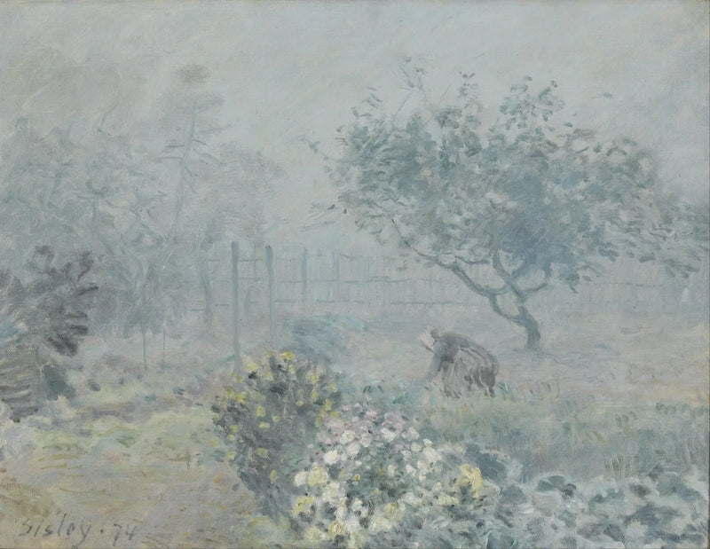 Mgła, Sąsiedzi - Alfred Sisley