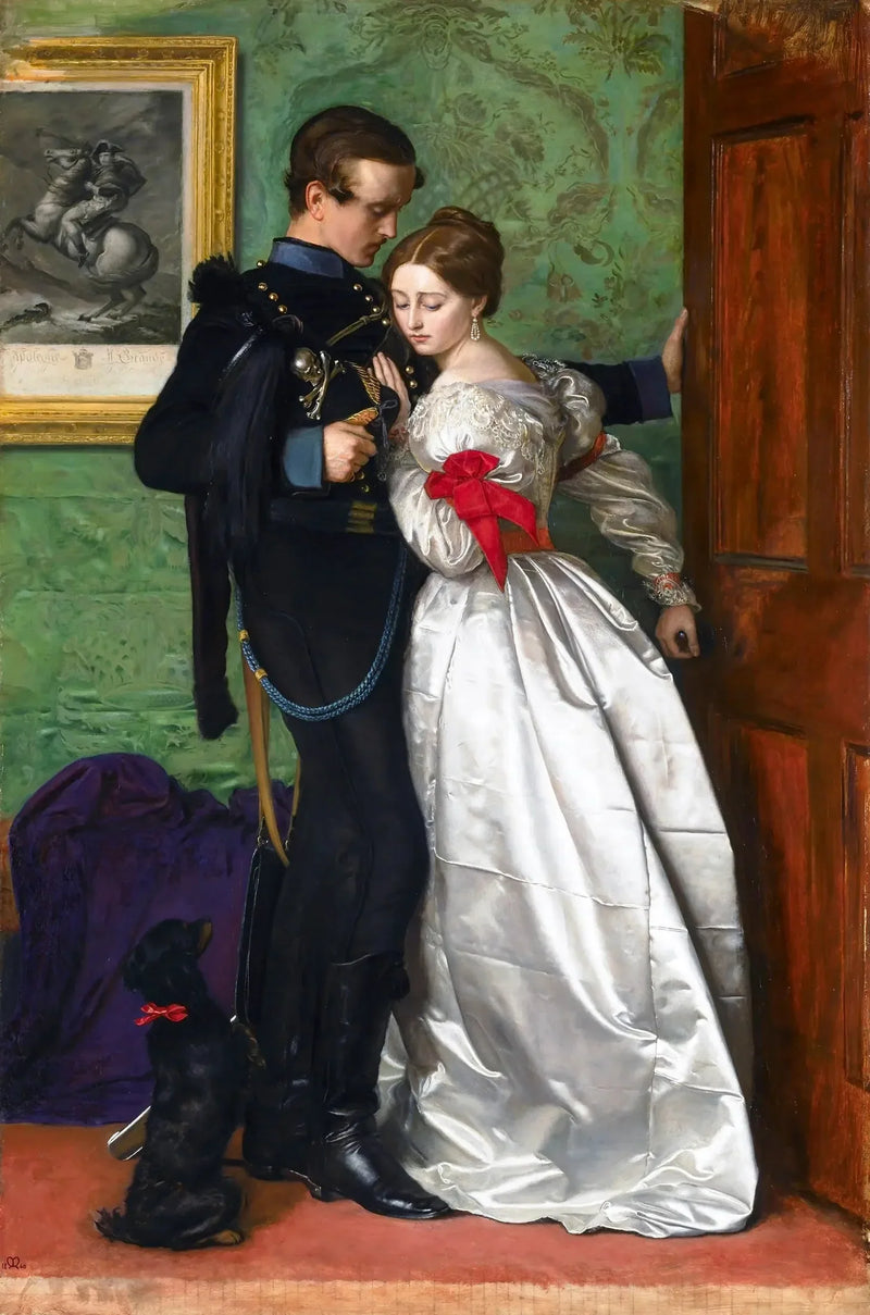 Czarny Brunswicker - John Everett Millais