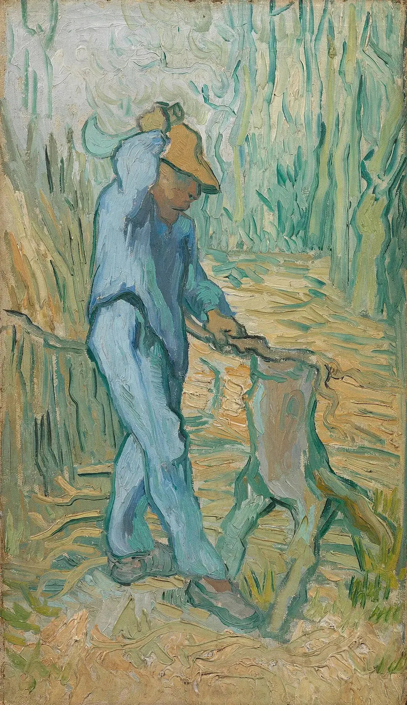 Drwal (według Milleta) - Vincent van Gogh