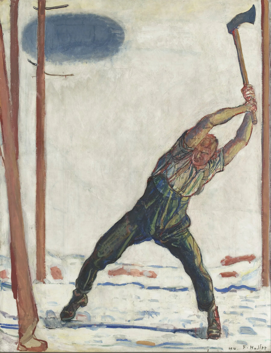 Drewniarz - Ferdinand Hodler