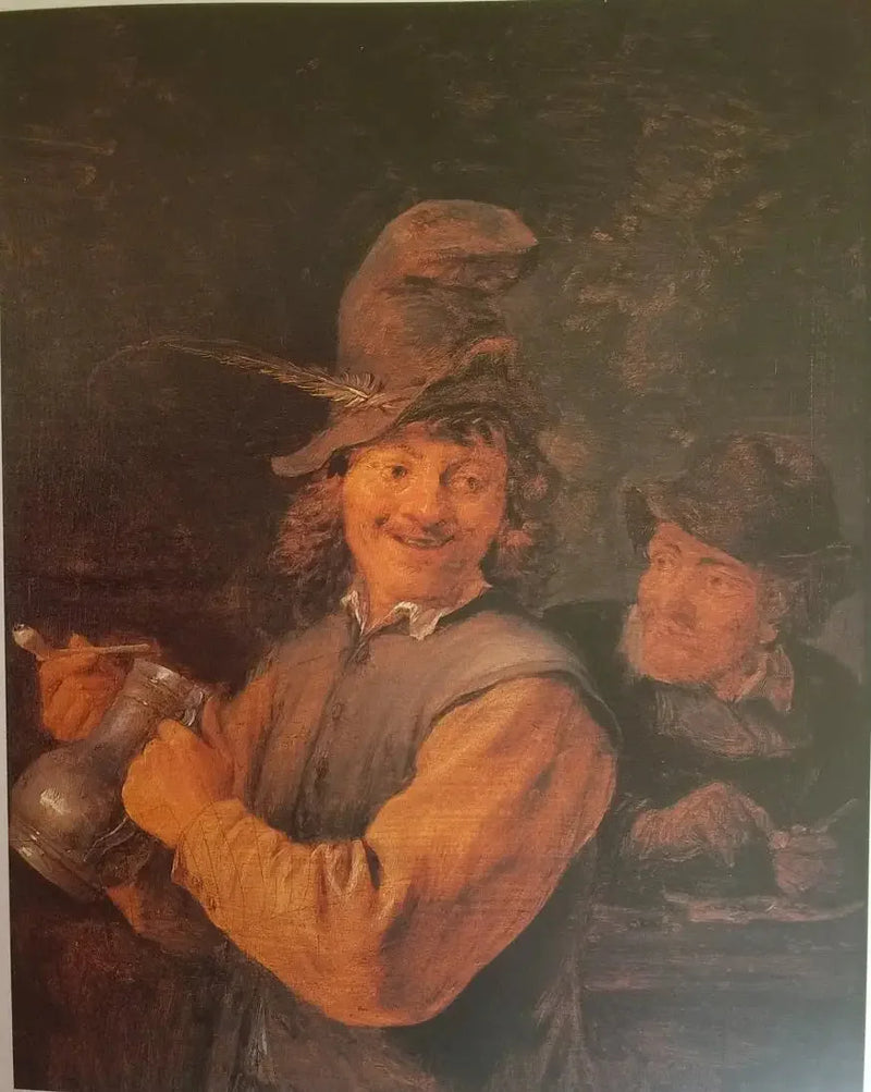 Pijak palacz - David Teniers Młodszy
