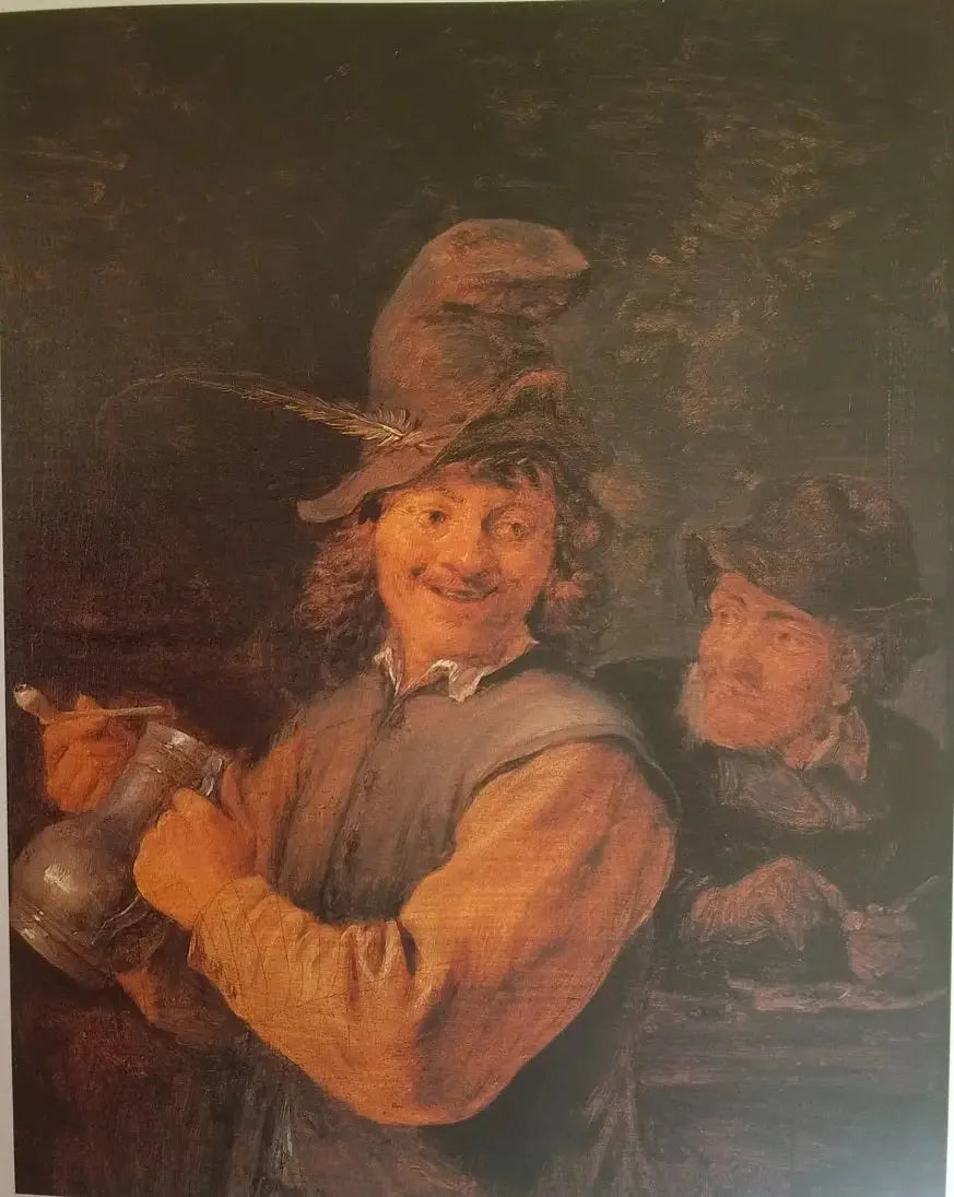 Pijak palacz - David Teniers Młodszy