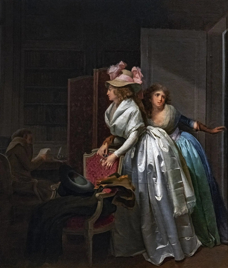 Delikatny prezent - Louis-Léopold Boilly