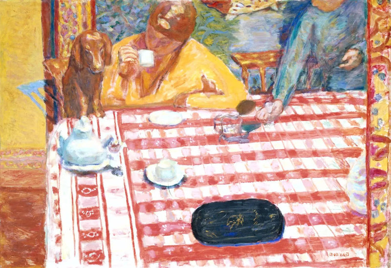 Kawiarnia - Pierre Bonnard