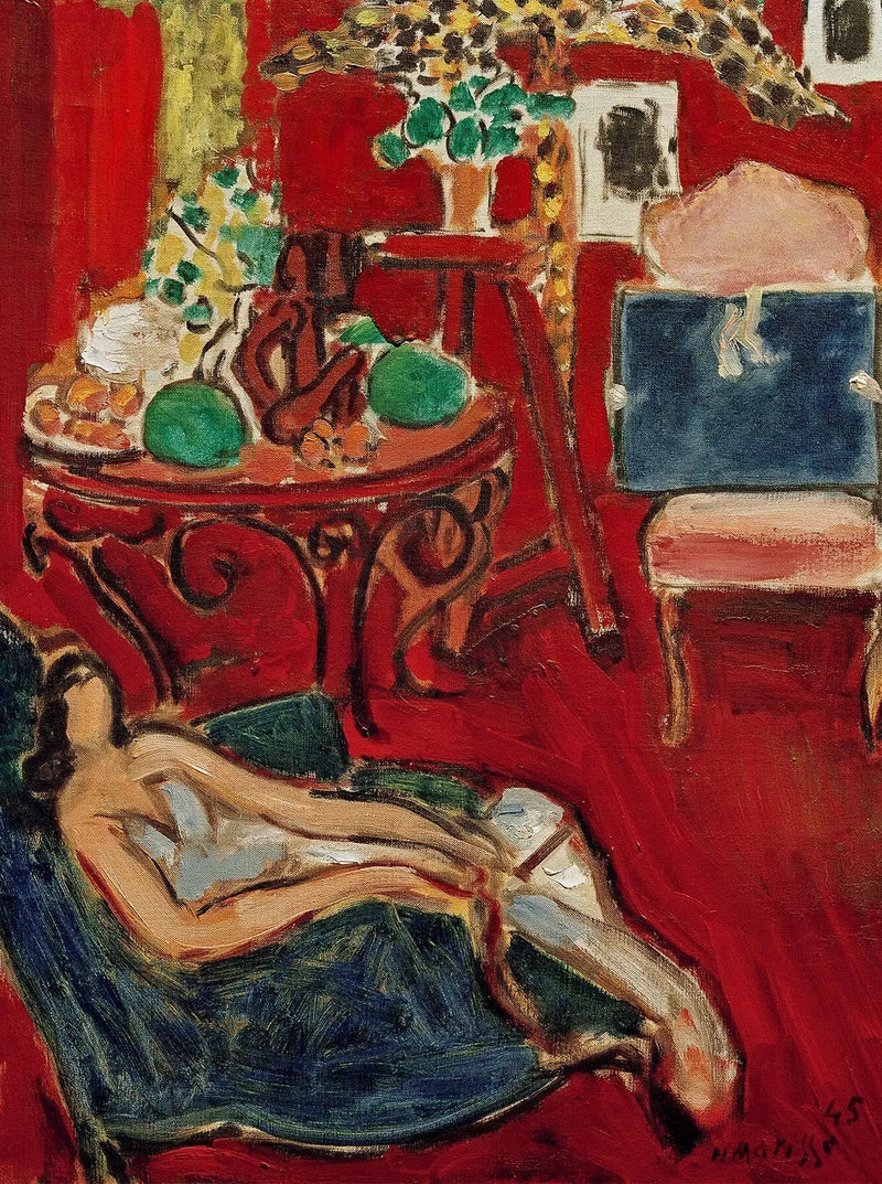 Niebieski zeszyt - Henri Matisse