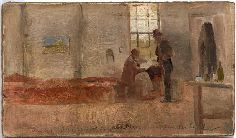 Obóz impresjonistów - Charles Conder