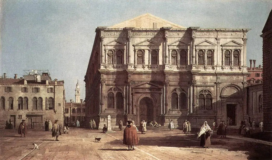 Campo San Rocco - Canaletto