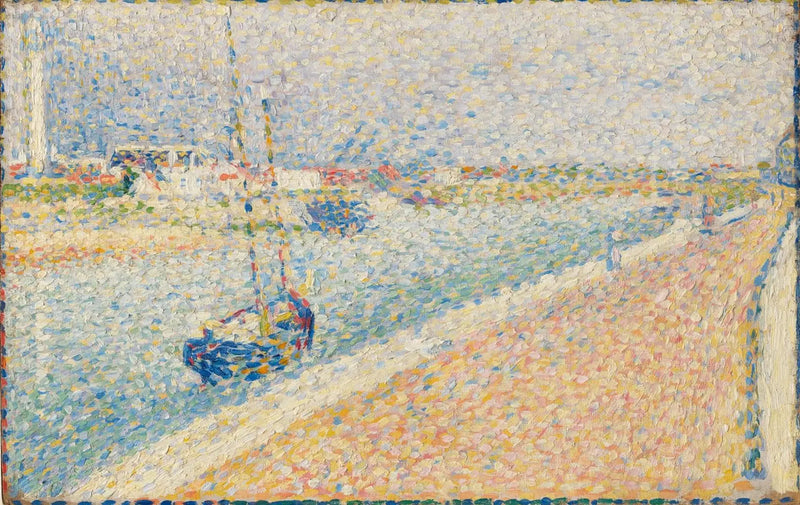 Kanał w Gravelines, Petit-Fort-Philippe - Georges Seurat