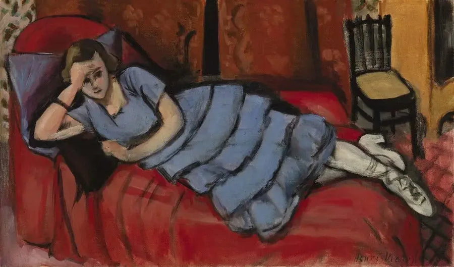Czerwona kanapa (Czerwona kanapa) - Henri Matisse