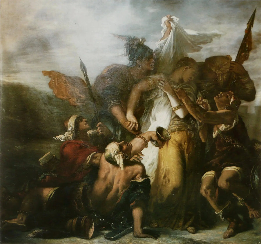 Pieśń nad Pieśniami - Gustave Moreau
