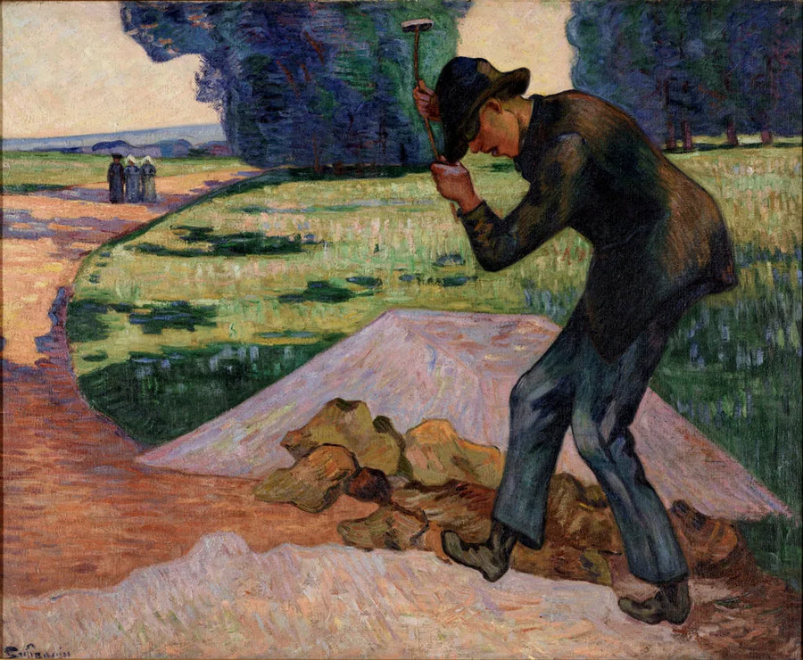 Le cantonnier (Le Cantonnier) - Armand Guillaumin