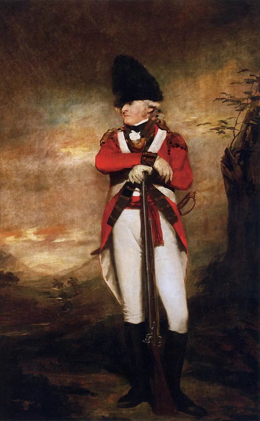 Kapitan Hay z Spott - Henry Raeburn