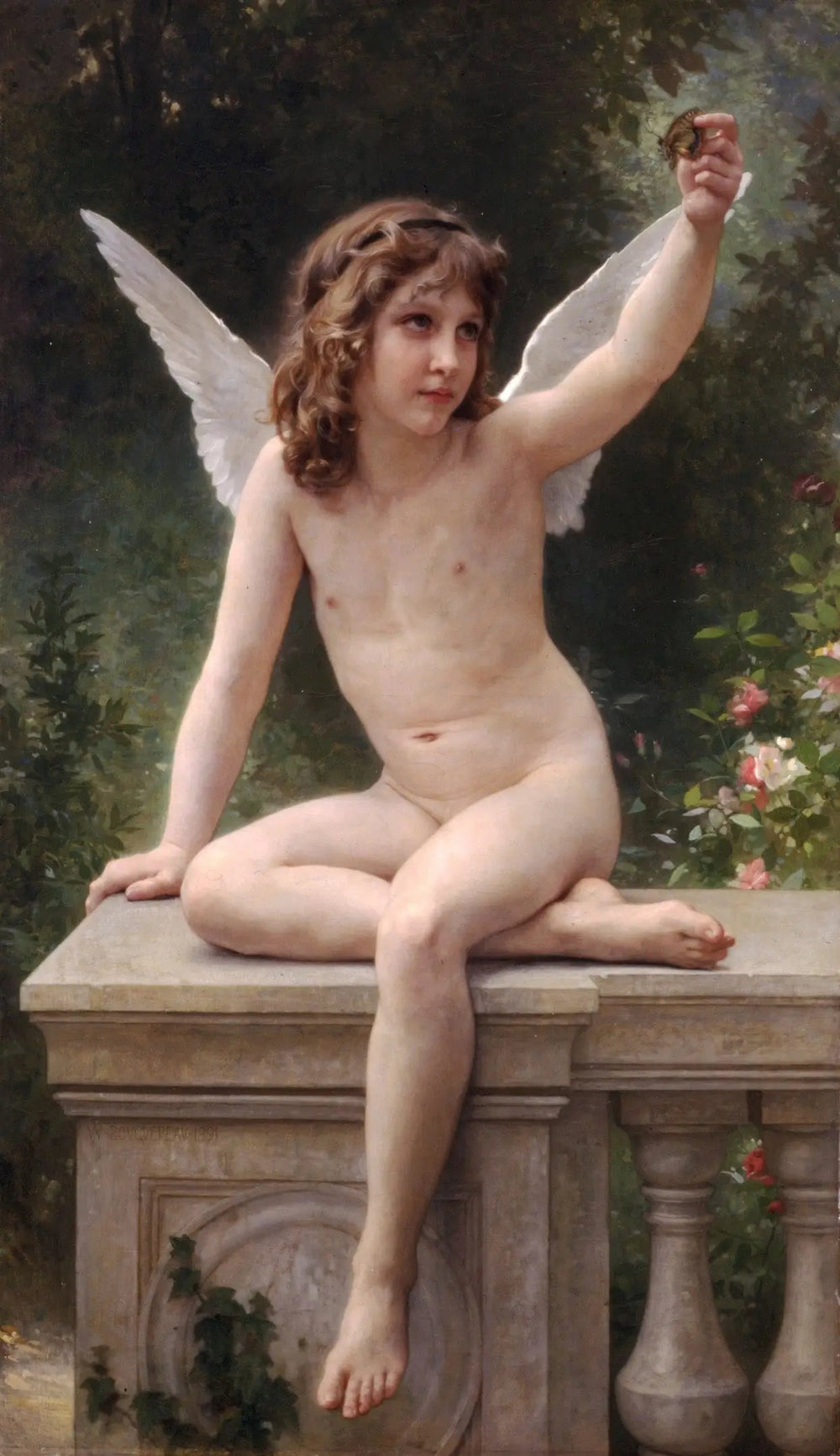 Reproduction du tableau « Le Captif - Bouguereau » par Alpha Reproduction en peinture à l’huile