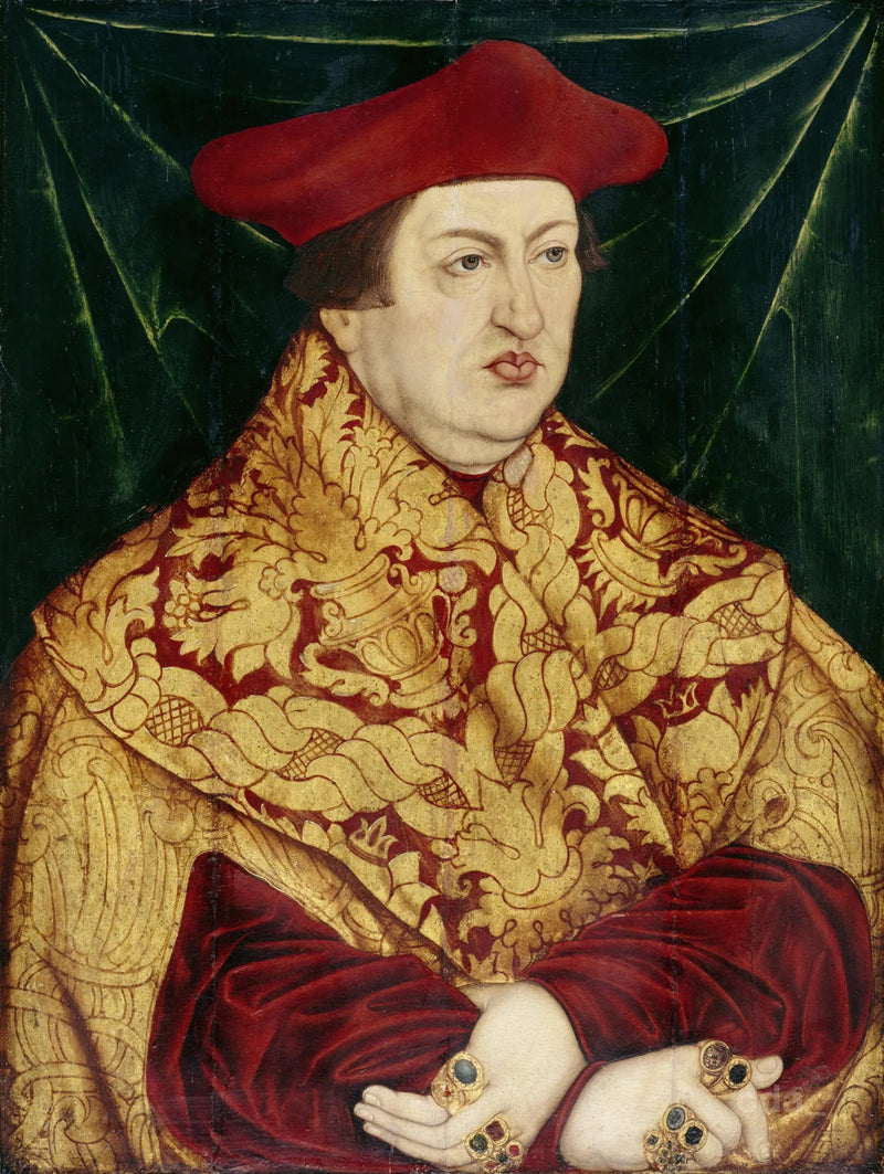 kardynał Albert z Brandenburgii - Lucas Cranach Starszy