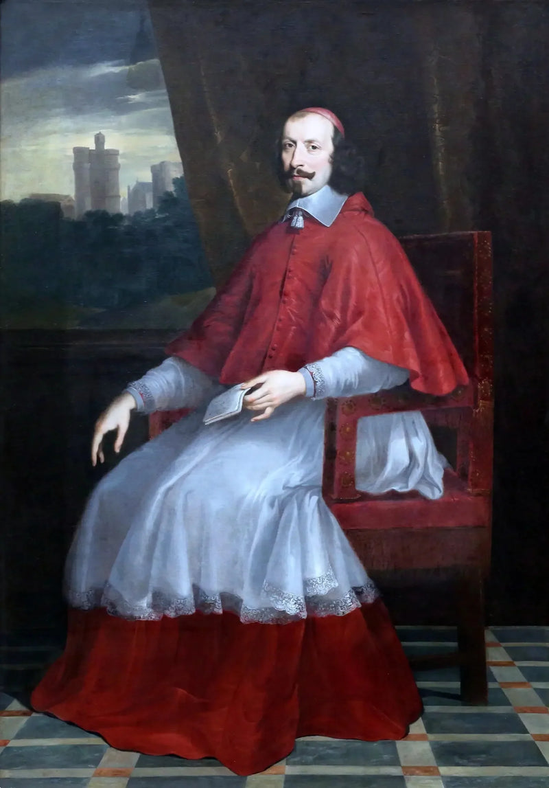 Kardynał Mazarin - Philippe de Champaigne