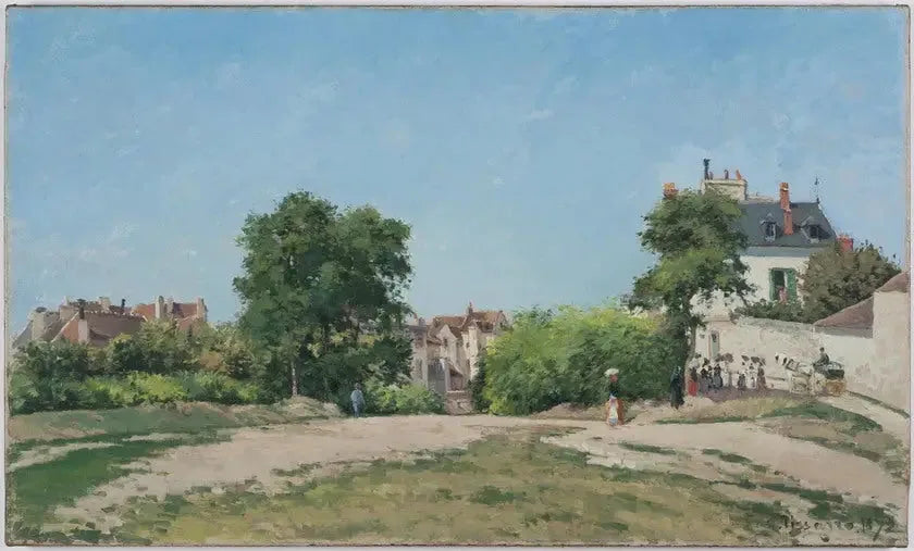 Carrefour, Pontoise - Camille Pissarro