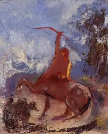 Centaur z łukiem - Odilon Redon