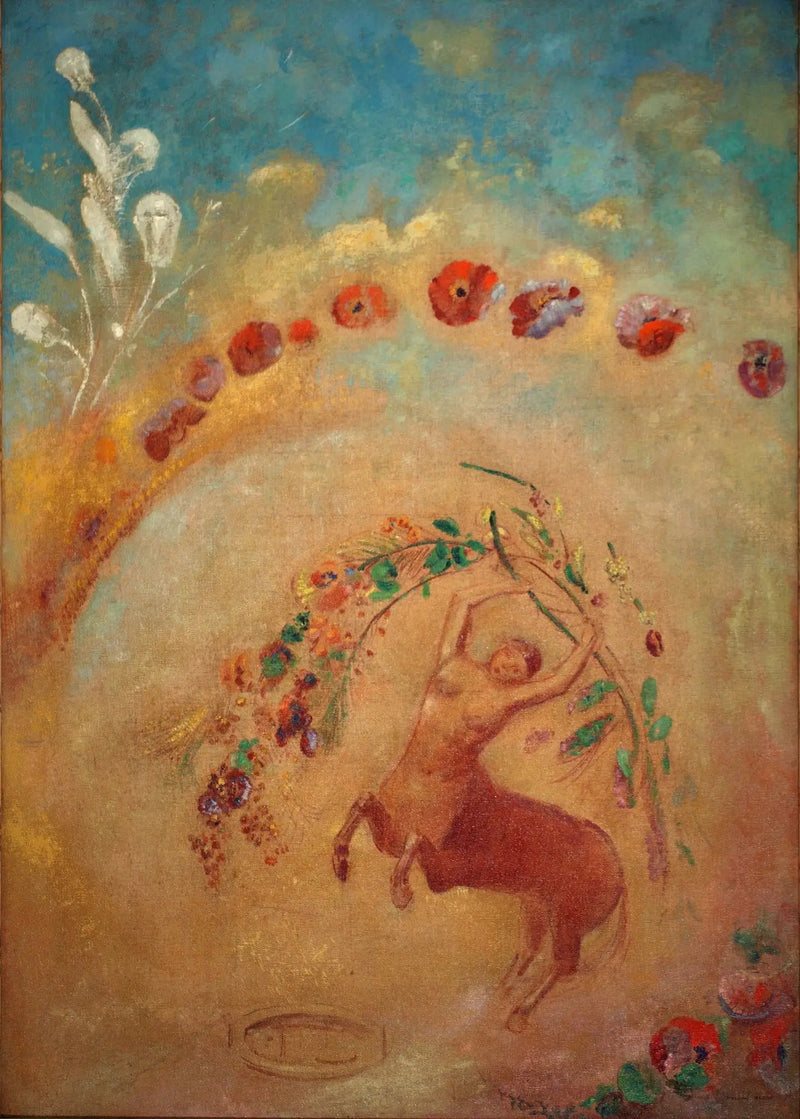 Centaur z makami - Odilon Redon