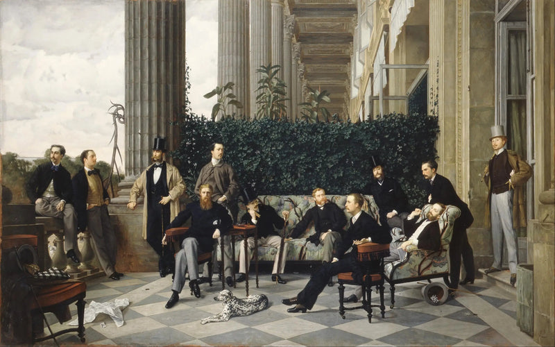 Krąg na ulicy Królewskiej - James Tissot
