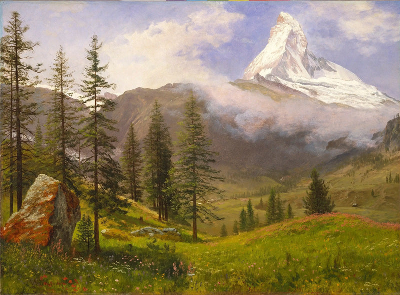 Matterhorn - Albert Bierstadt