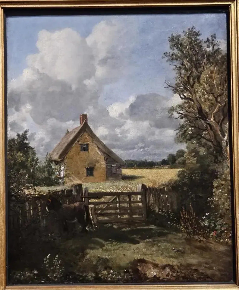 Chata w polu kukurydzy - John Constable