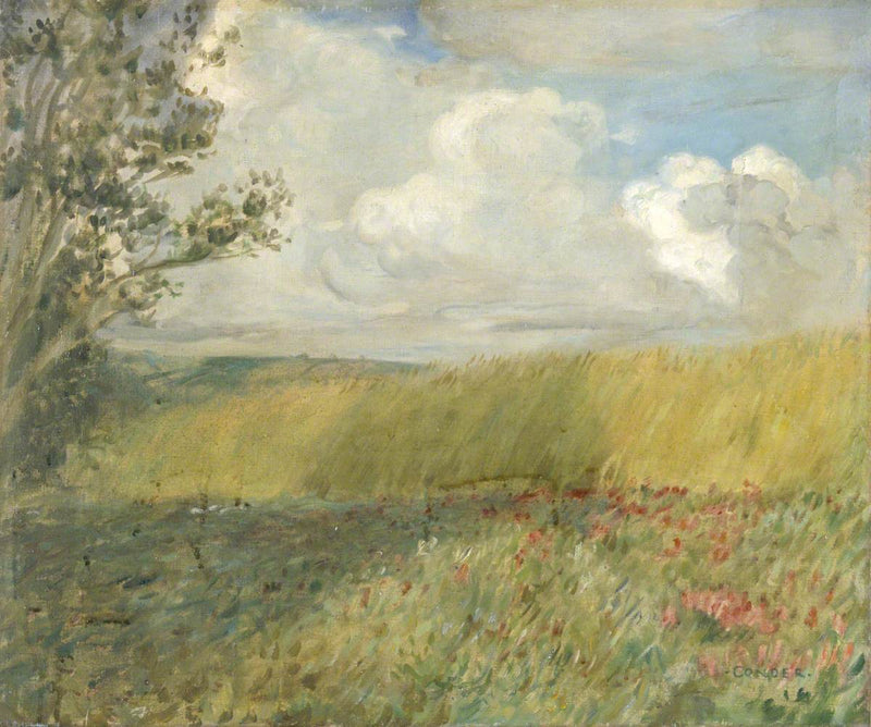 Pole kukurydzy - Charles Conder