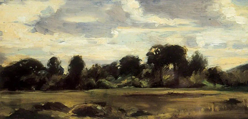 Pole blisko lasu - John Constable