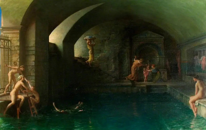Mistrz pływak - Edward Poynter