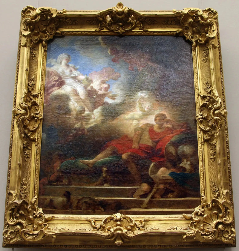 Pieśń miłości wojownika - Jean-Honoré Fragonard