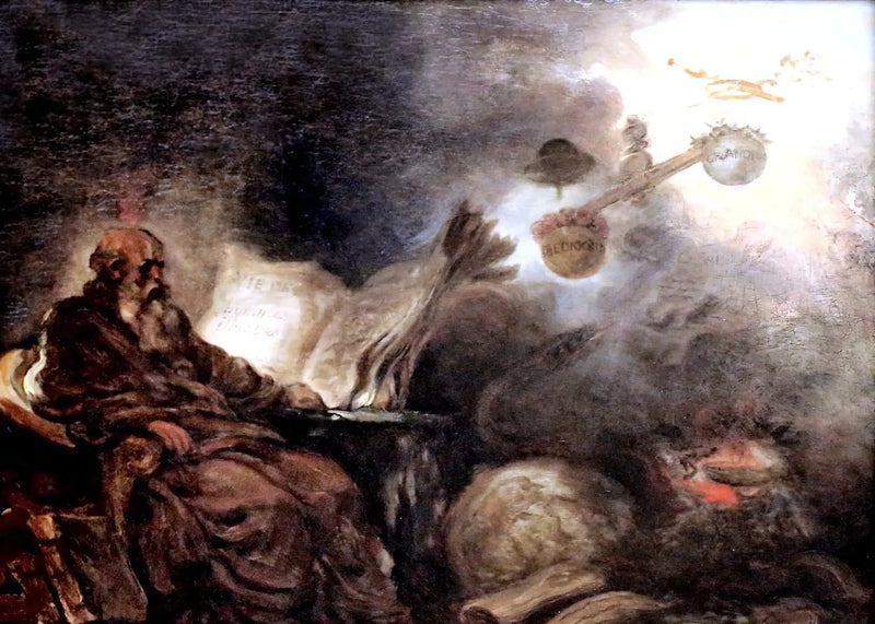 Śpiew Plutarcha - Jean-Honoré Fragonard